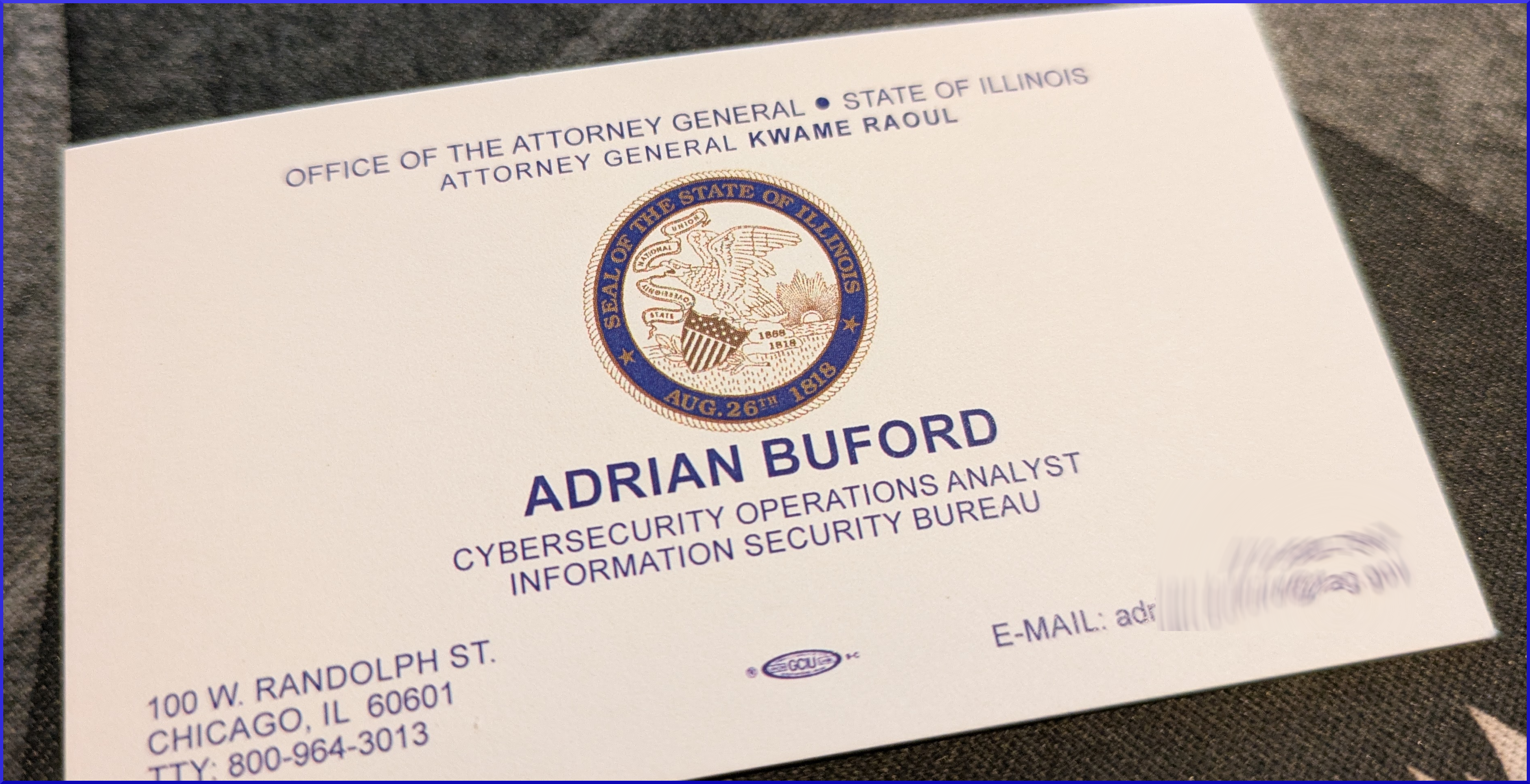 The gov card. Accepted anywhere.